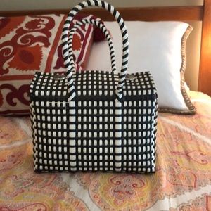 Summer Black/White Bag from Mexico